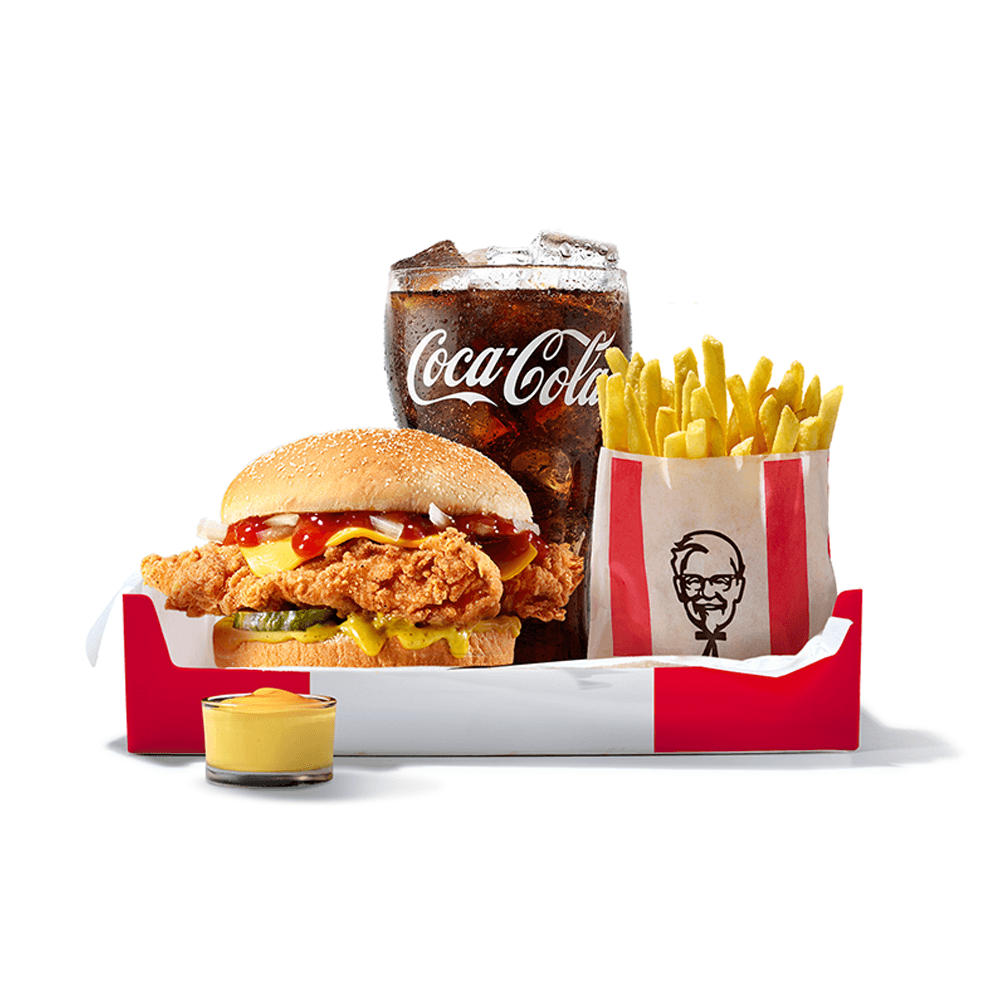 KFC Чизбургер комбо